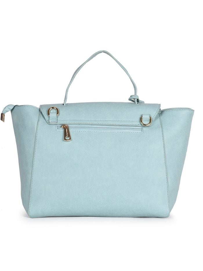 Luxury Structured Satchel Sky Bag For Women