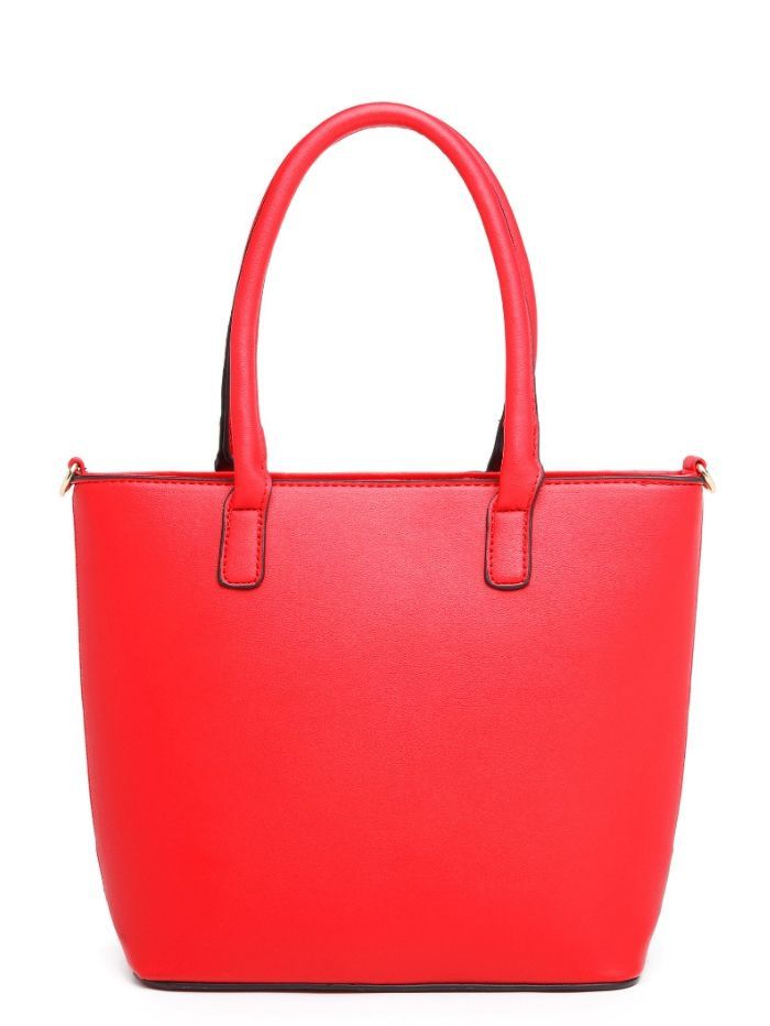 Elegant Red Women Handbag Stylish Shoulder Tote Bag for Daily Use