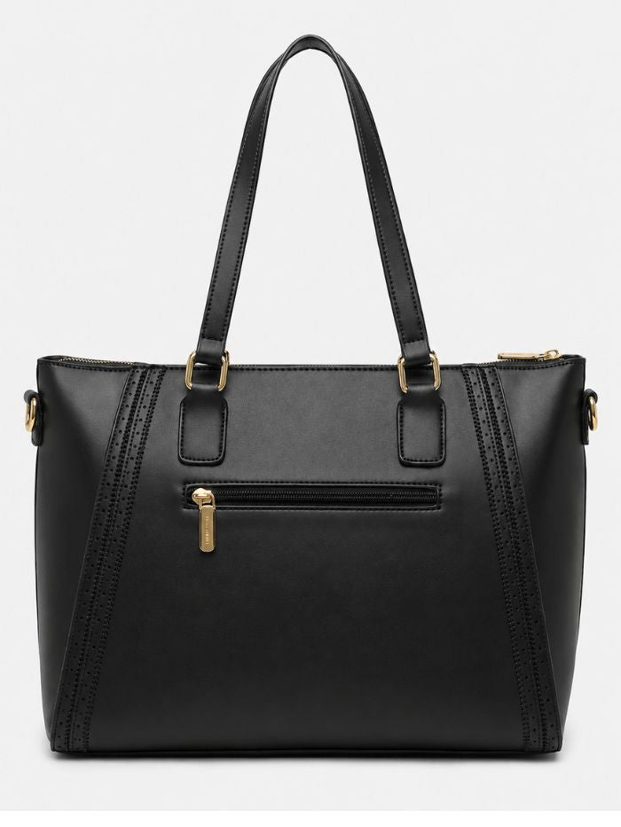 Premium Black Women Tote Bag with Adjustable Shoulder Strap