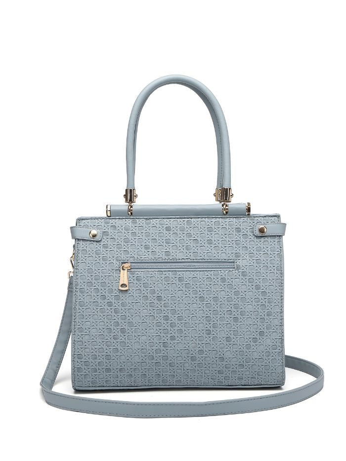 Premium Blue Women Handbag with Adjustable Sling Strap