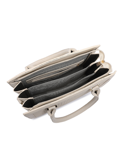 Premium Off White Women Handbag with Adjustable Sling Strap